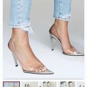 Good American Cinderella Pumps, Brand New in box, never worn size 12